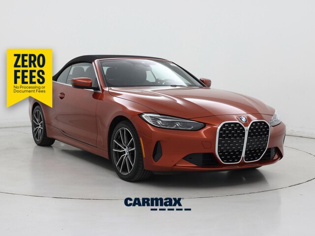 Orange 2023 BMW 4 Series Convertible All-Wheel Drive Automatic