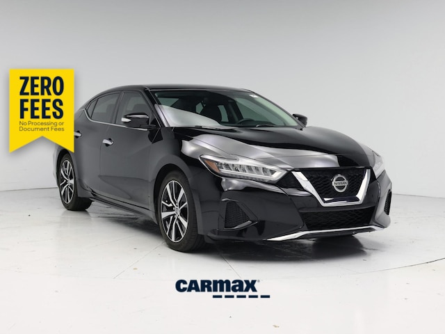 Black 2021 Nissan Maxima Sedan Front-Wheel Drive Automatic
