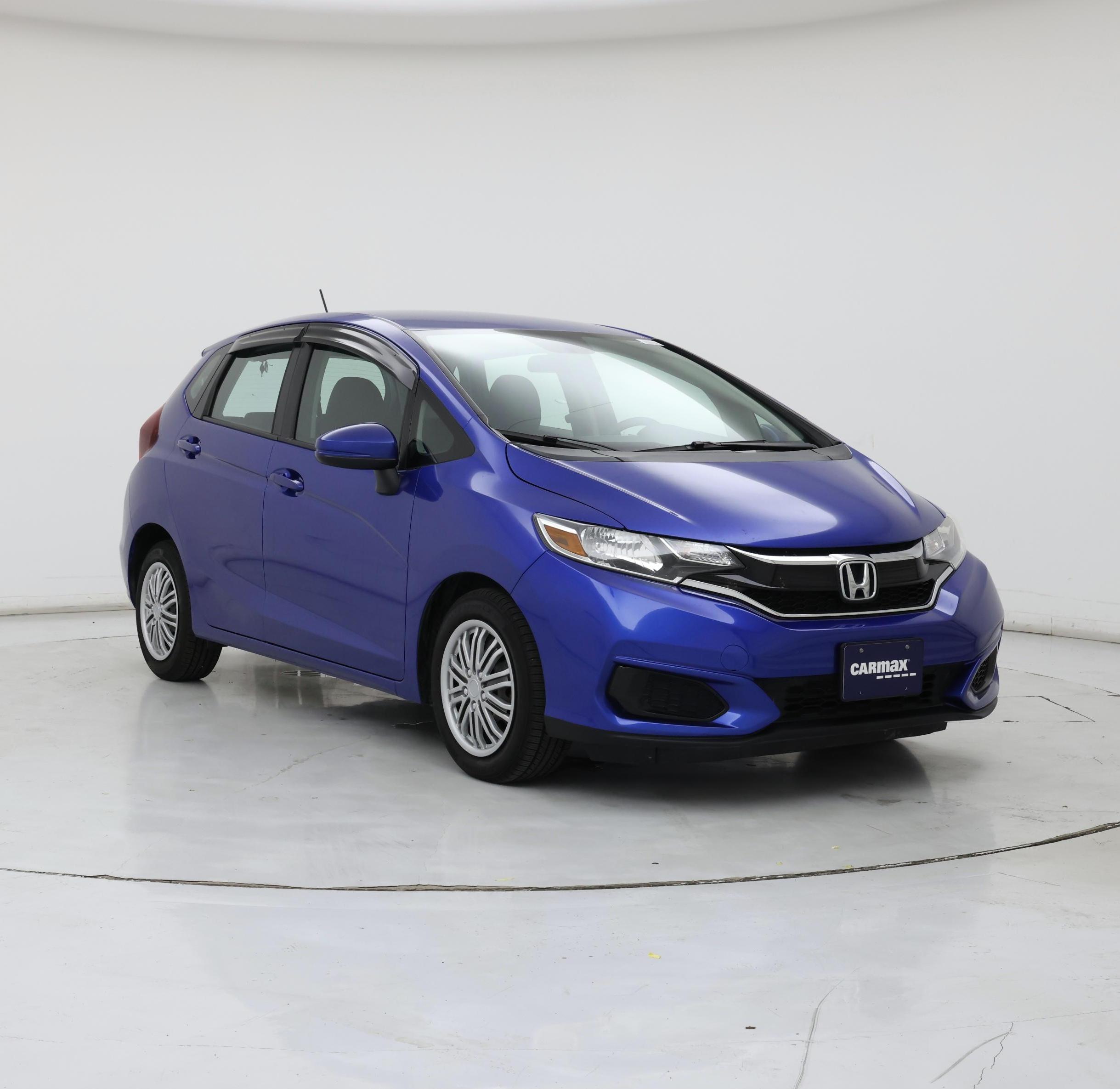 Blue 2019 Honda Fit Hatchback Front-Wheel Drive Automatic