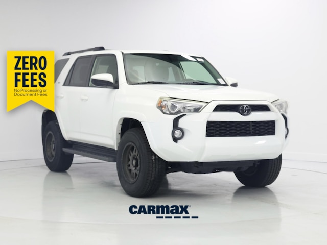 White 2018 Toyota 4Runner SUV / Crossover Four-Wheel Drive Automatic