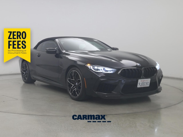 Black 2024 BMW M8 Convertible All-Wheel Drive Automatic