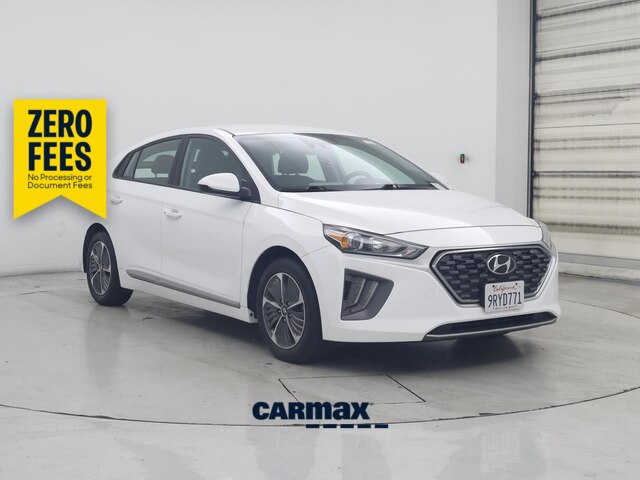 White 2022 Hyundai Ioniq Hybrid Plug-In Hatchback Front-Wheel Drive Automatic