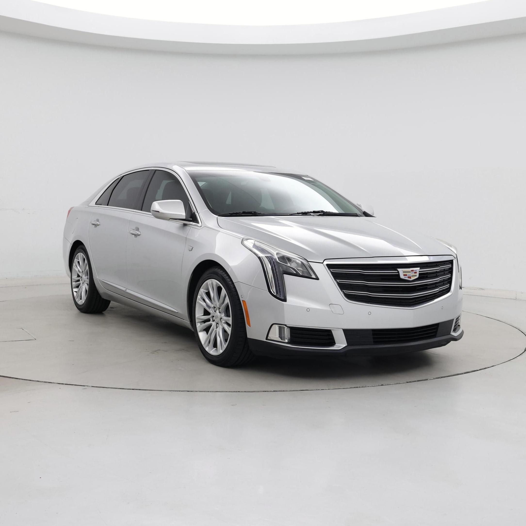 Silver 2019 Cadillac XTS Sedan Front-Wheel Drive Automatic