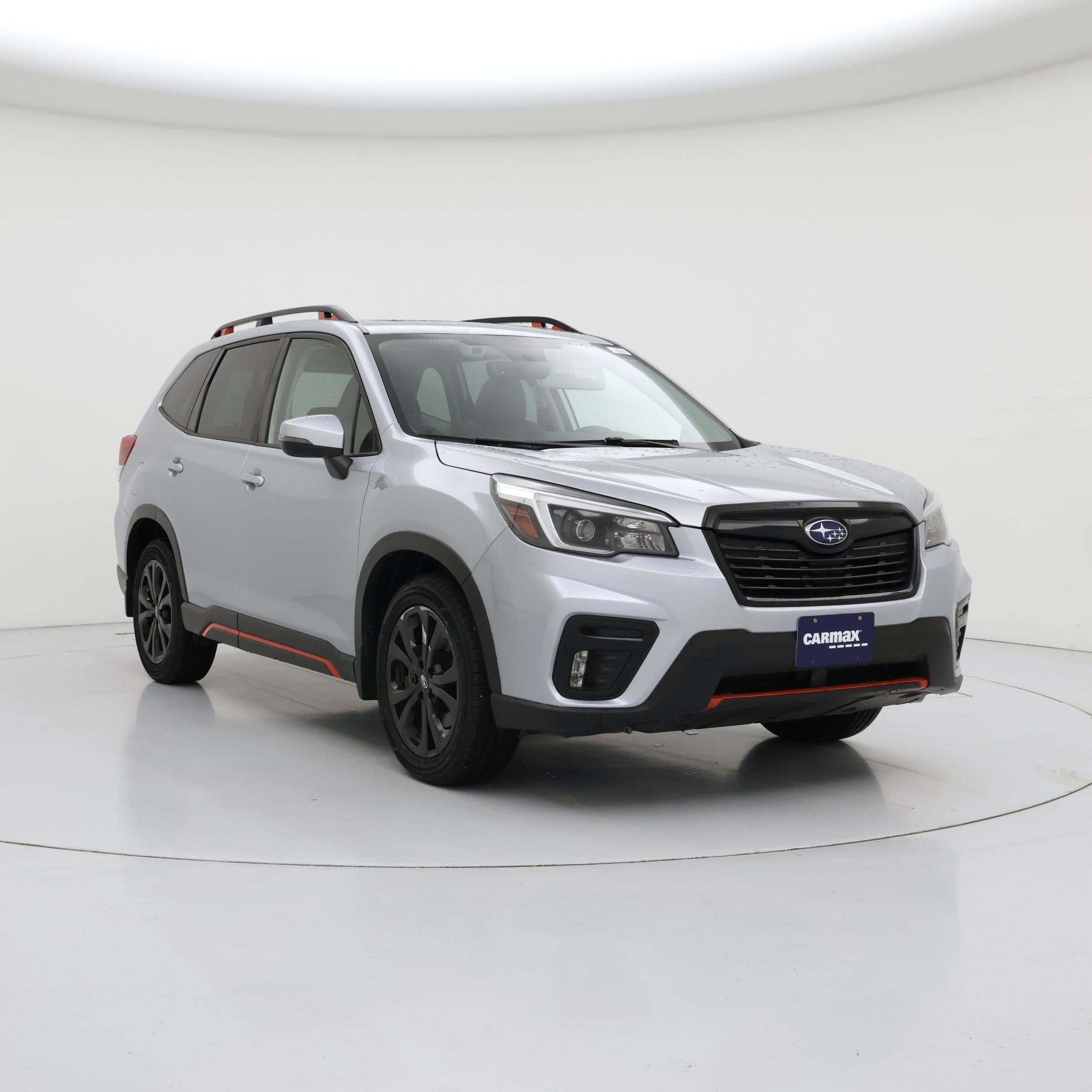 Silver 2021 Subaru Forester SUV / Crossover All-Wheel Drive Automatic