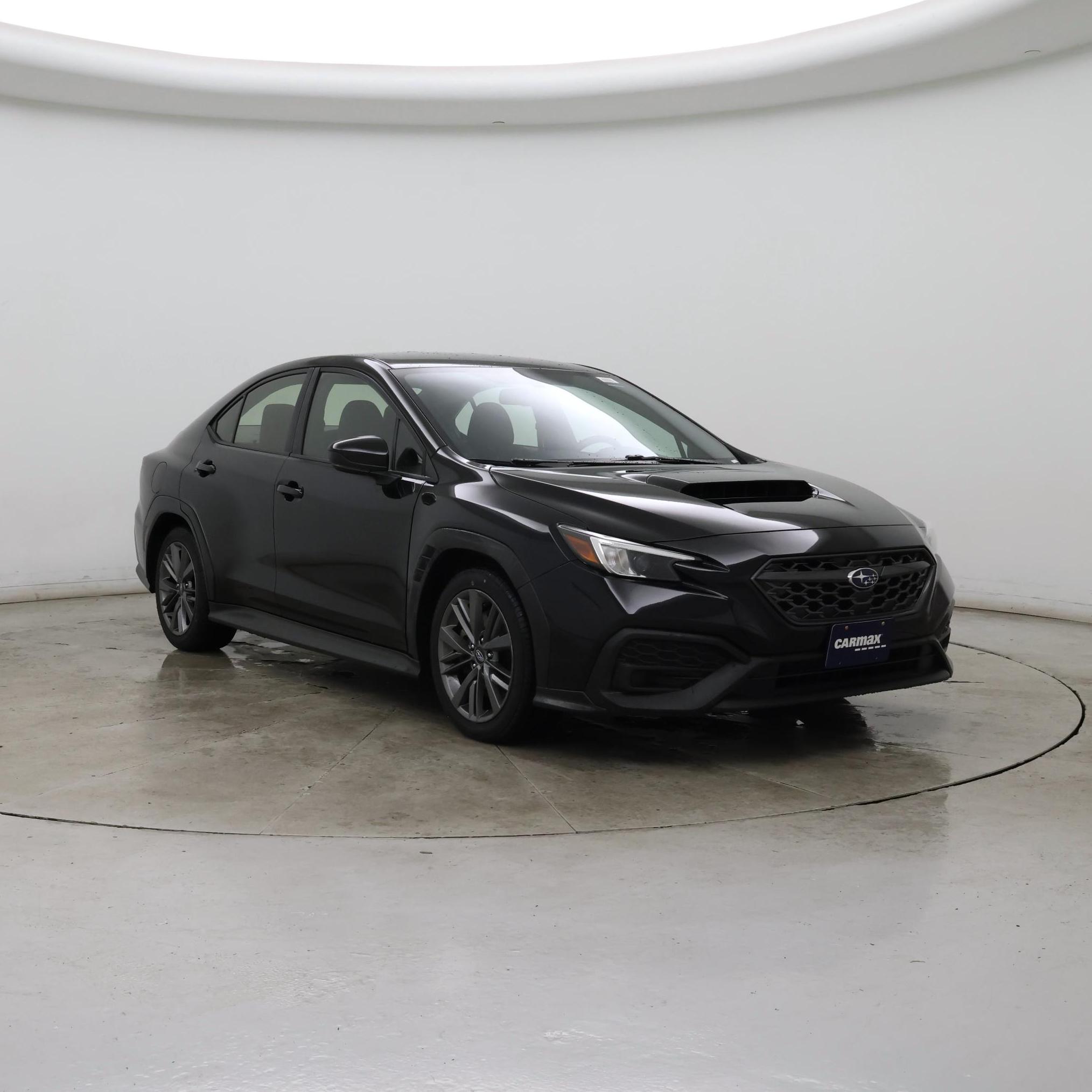 Black 2022 Subaru WRX Sedan All-Wheel Drive Manual