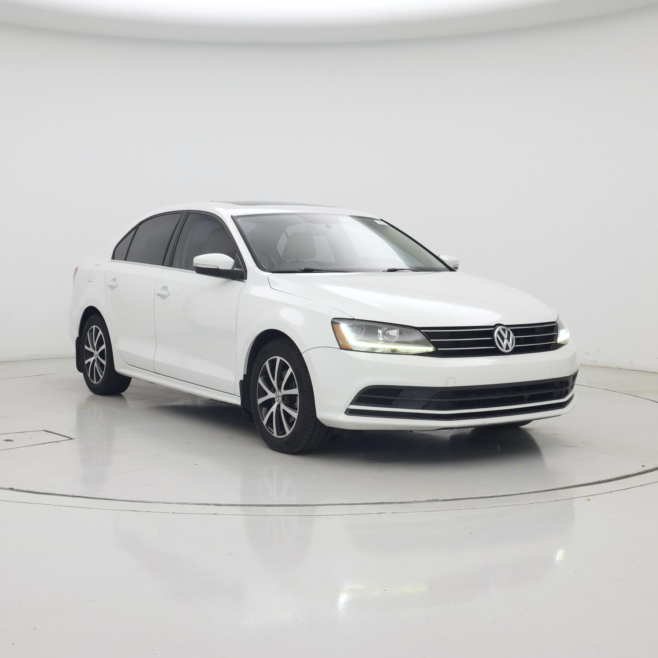 White 2017 Volkswagen Jetta Sedan Front-Wheel Drive Automatic