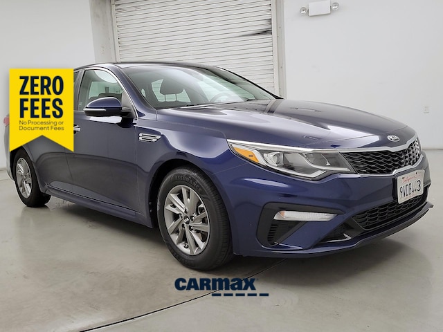 Blue 2019 Kia Optima Sedan Front-Wheel Drive Automatic