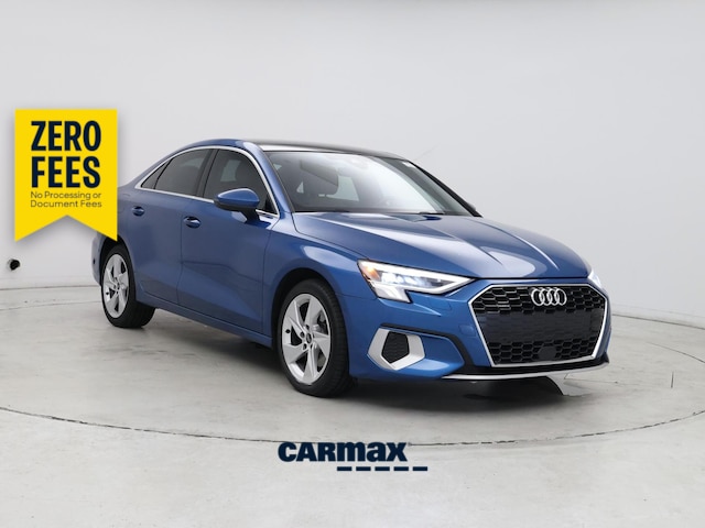 Blue 2023 Audi A3 Sedan All-Wheel Drive Automatic