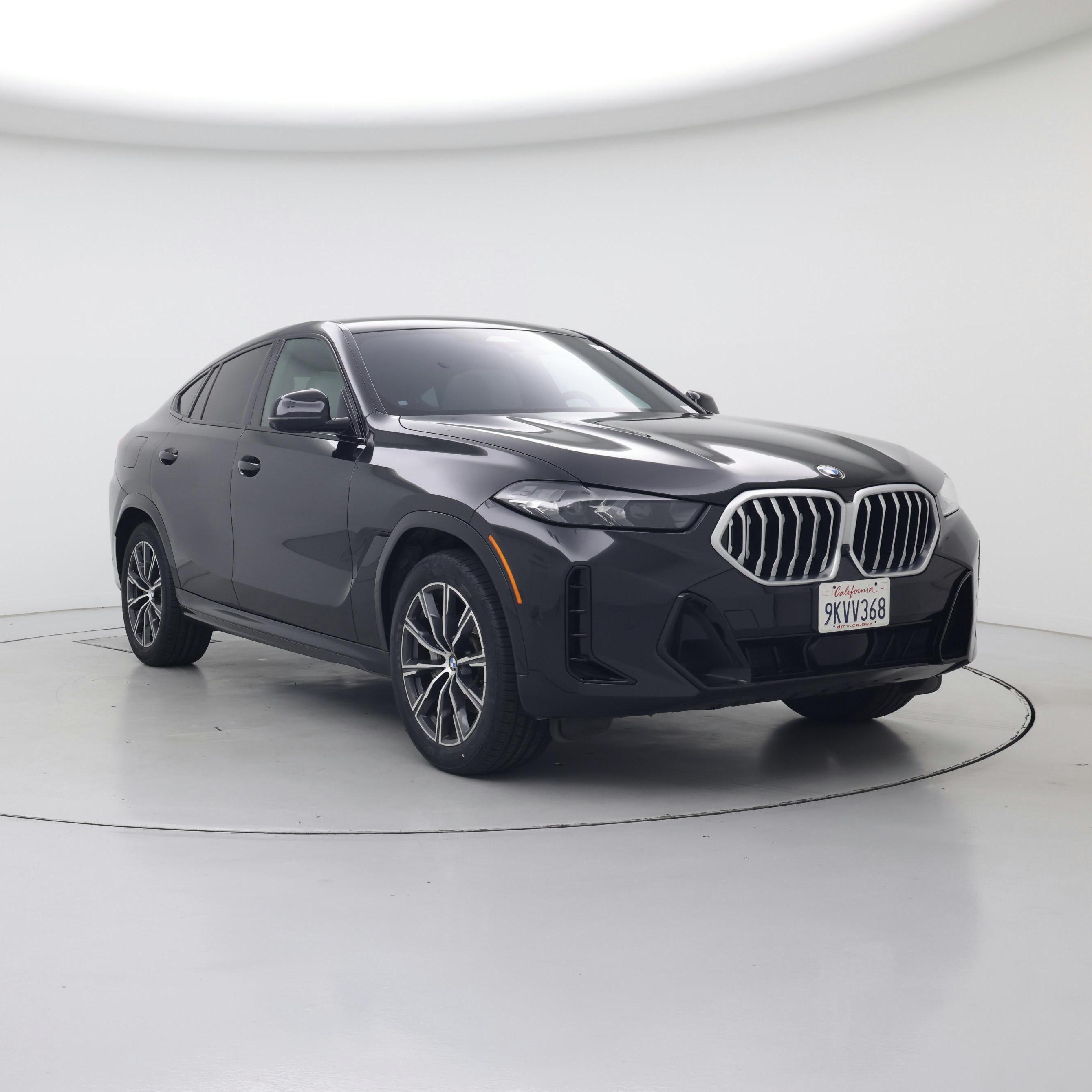 Black 2024 BMW X6 SUV / Crossover All-Wheel Drive Automatic