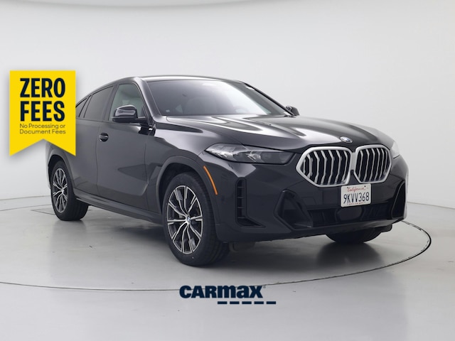 Black 2024 BMW X6 SUV / Crossover All-Wheel Drive Automatic