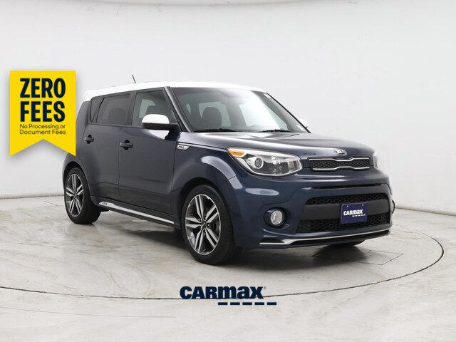 Blue 2018 Kia Soul Wagon Front-Wheel Drive Automatic