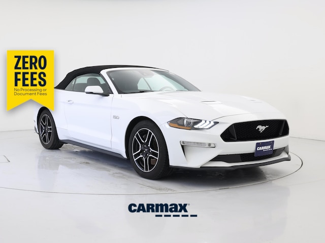 White 2023 Ford Mustang Convertible Rear-Wheel Drive Automatic