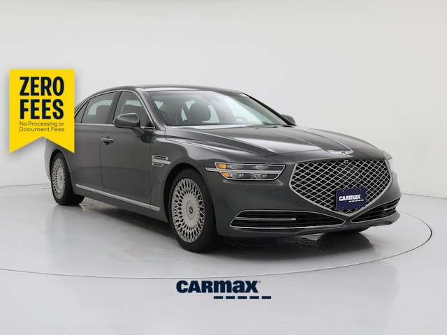 Gray 2021 Genesis G90 Sedan Rear-Wheel Drive Automatic