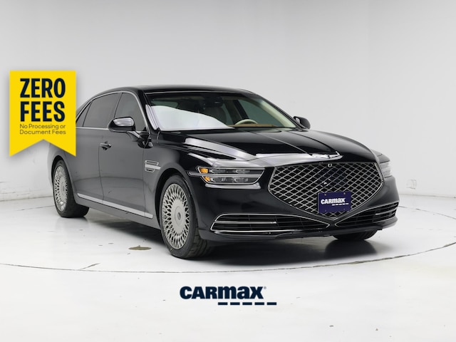 Black 2020 Genesis G90 Sedan Rear-Wheel Drive Automatic