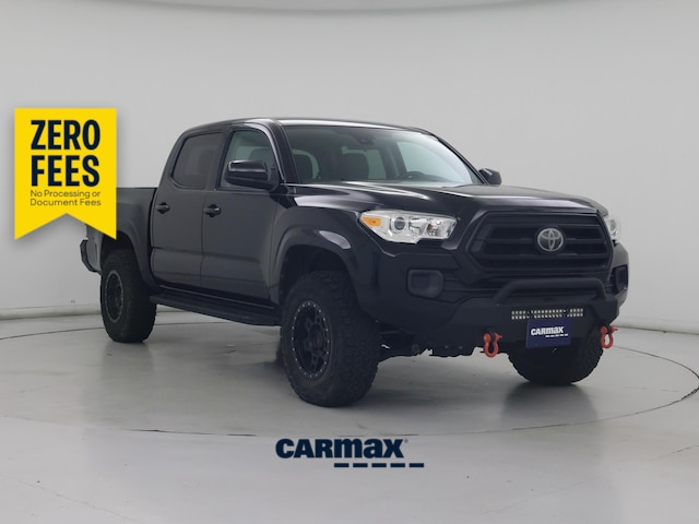 Black 2020 Toyota Tacoma Pickup Truck Four-Wheel Drive Automatic