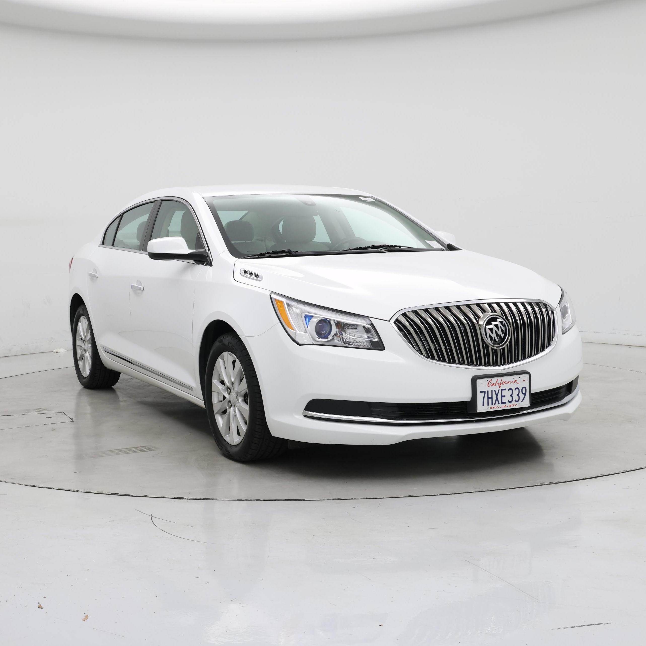 White 2014 Buick LaCrosse Sedan Front-Wheel Drive Automatic