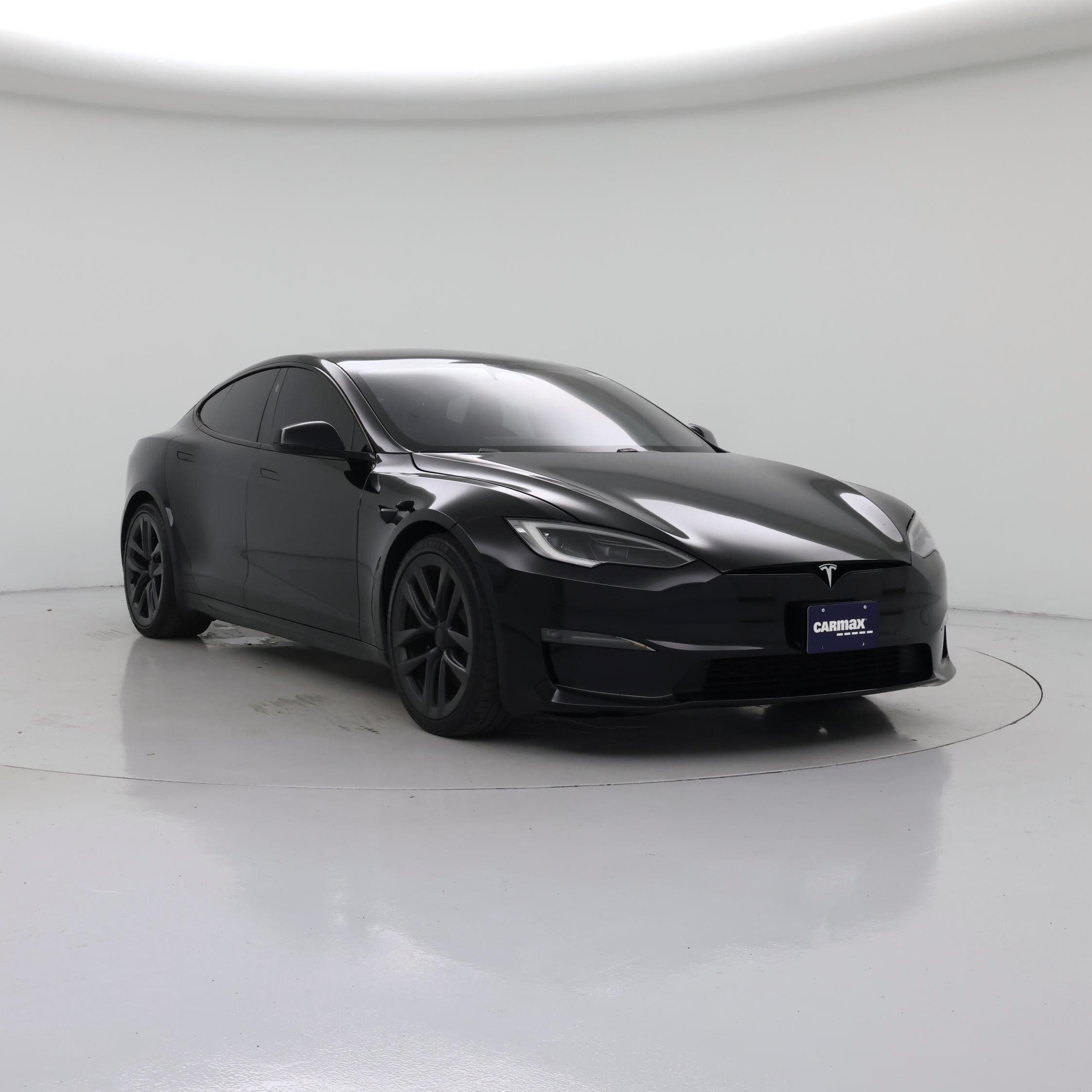 Black 2022 Tesla Model S Sedan All-Wheel Drive Automatic