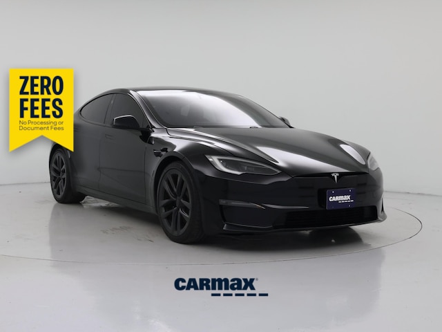 Black 2022 Tesla Model S Sedan All-Wheel Drive Automatic