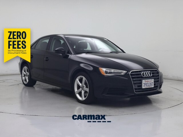 Black 2016 Audi A3 Sedan Front-Wheel Drive Automatic
