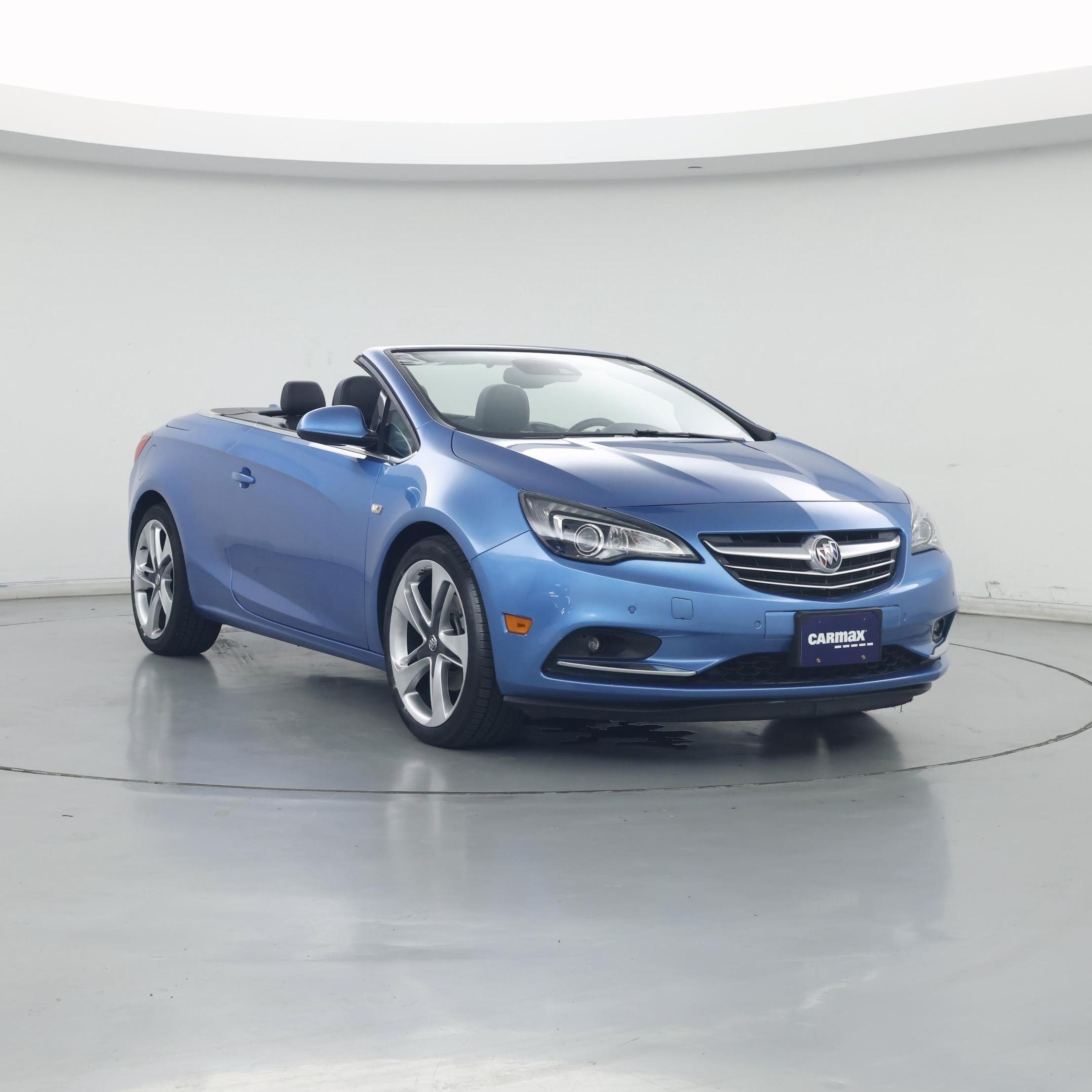 Blue 2017 Buick Cascada Convertible Front-Wheel Drive Automatic