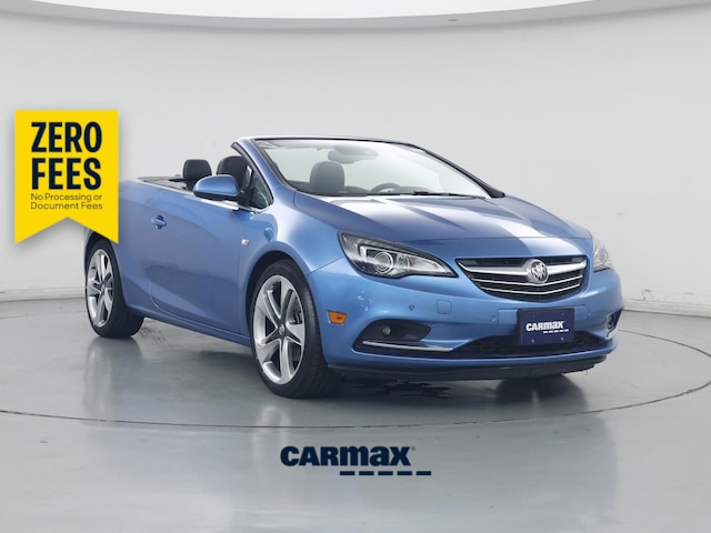Blue 2017 Buick Cascada Convertible Front-Wheel Drive Automatic