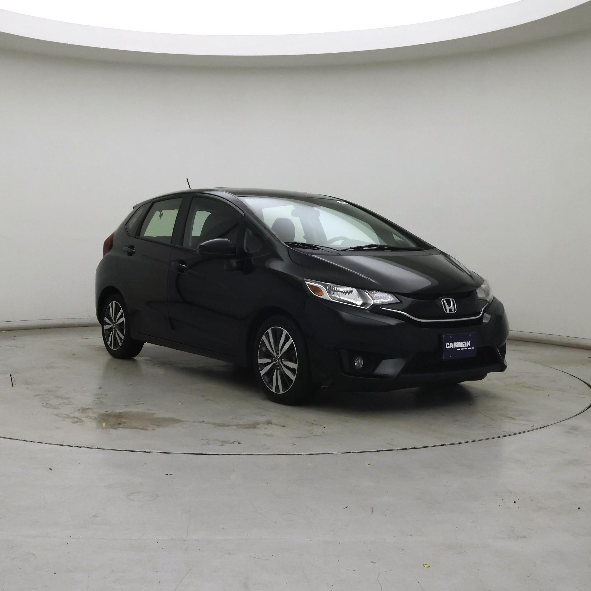 Black 2016 Honda Fit Hatchback Front-Wheel Drive Automatic