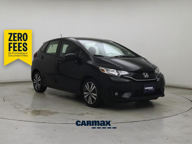 Black 2016 Honda Fit Hatchback Front-Wheel Drive Automatic