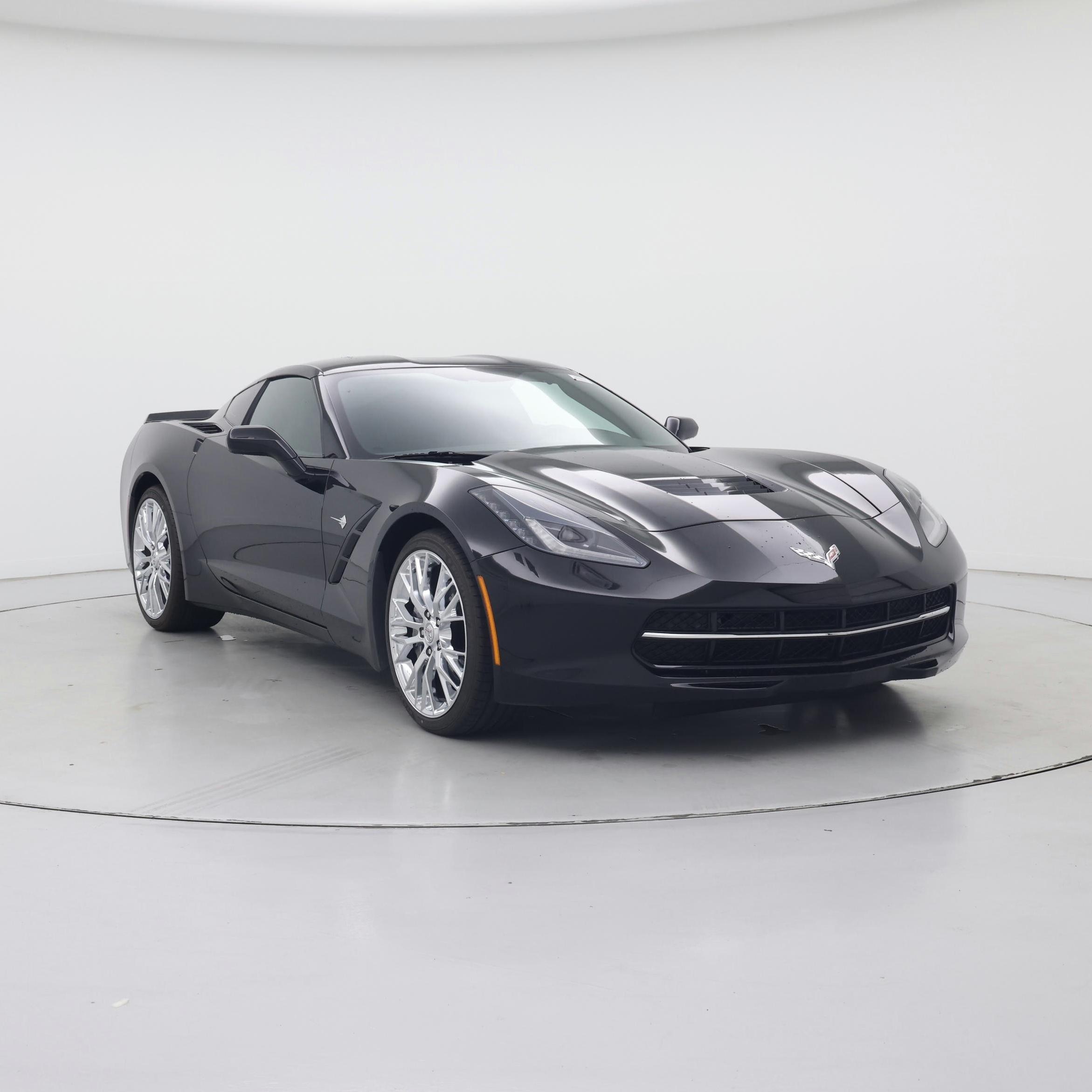 Black 2019 Chevrolet Corvette Coupe Rear-Wheel Drive Automatic