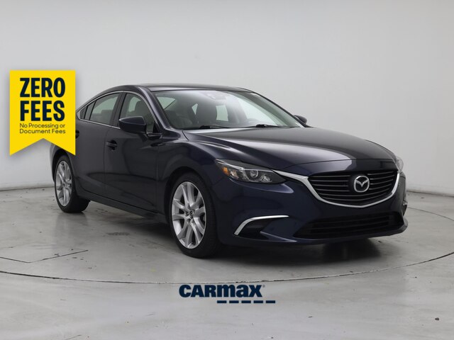 Blue 2016 Mazda MAZDA6 Sedan Front-Wheel Drive Automatic