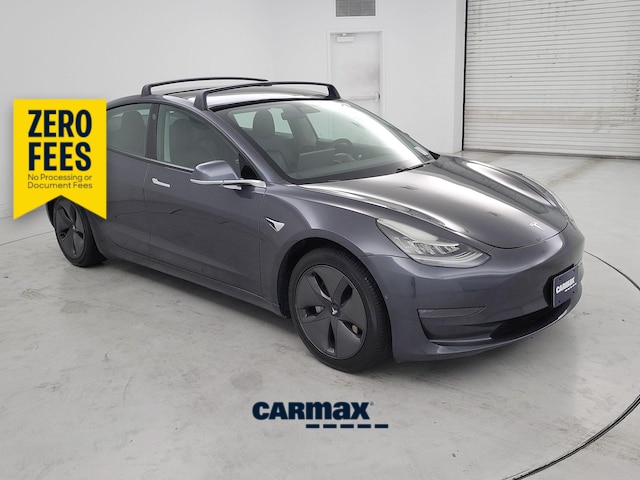 Gray 2020 Tesla Model 3 Sedan All-Wheel Drive Automatic
