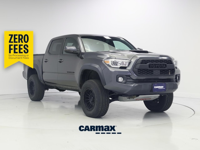 Gray 2021 Toyota Tacoma Pickup Truck Four-Wheel Drive Manual