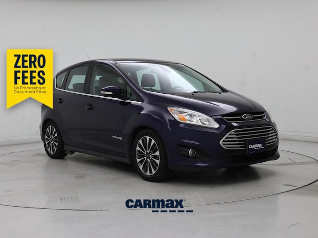 Blue 2017 Ford C-Max Hybrid Wagon Front-Wheel Drive Automatic