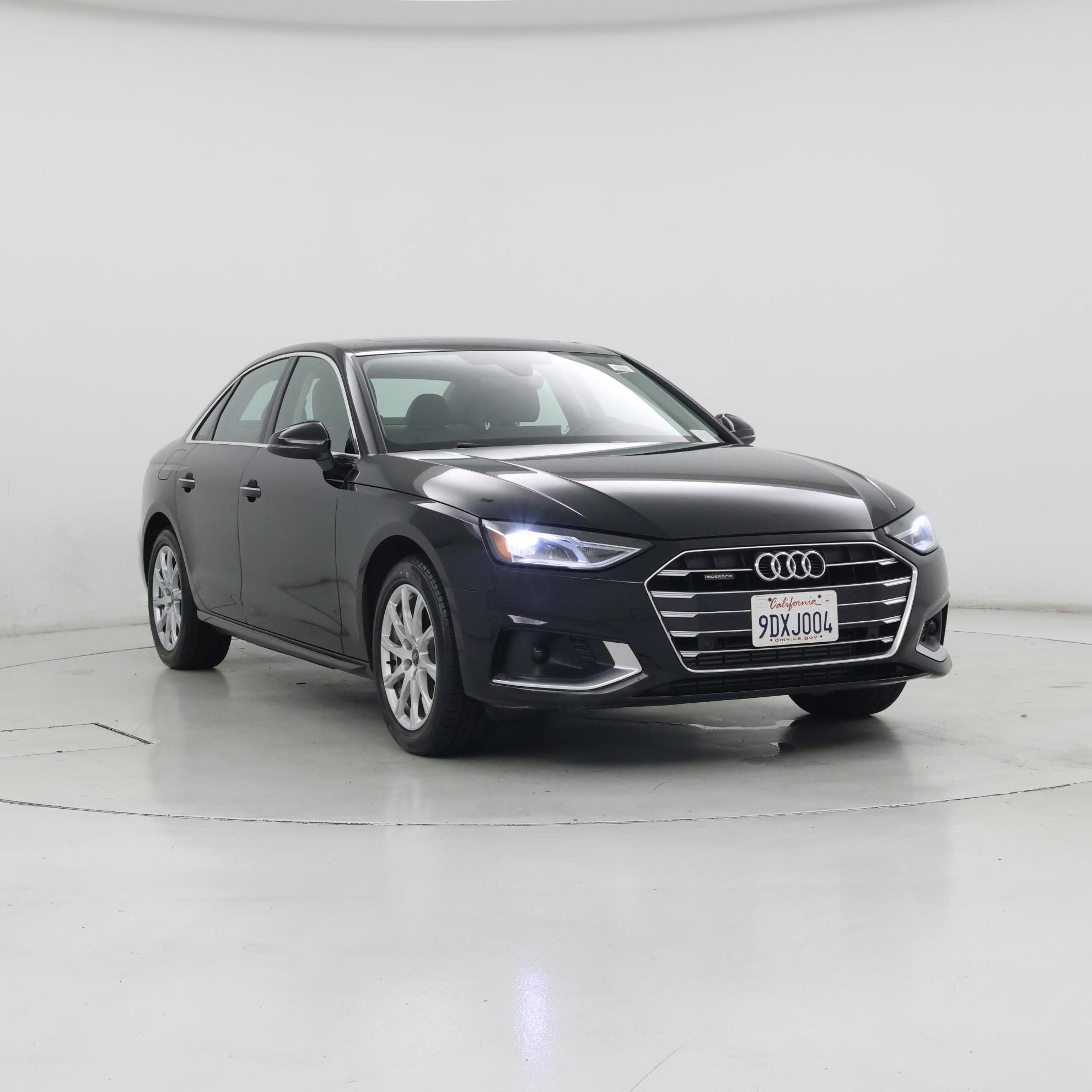 Black 2022 Audi A4 Sedan All-Wheel Drive Automatic