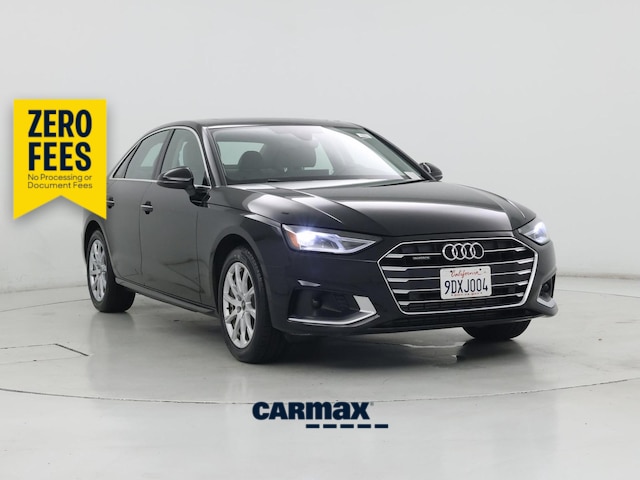 Black 2022 Audi A4 Sedan All-Wheel Drive Automatic