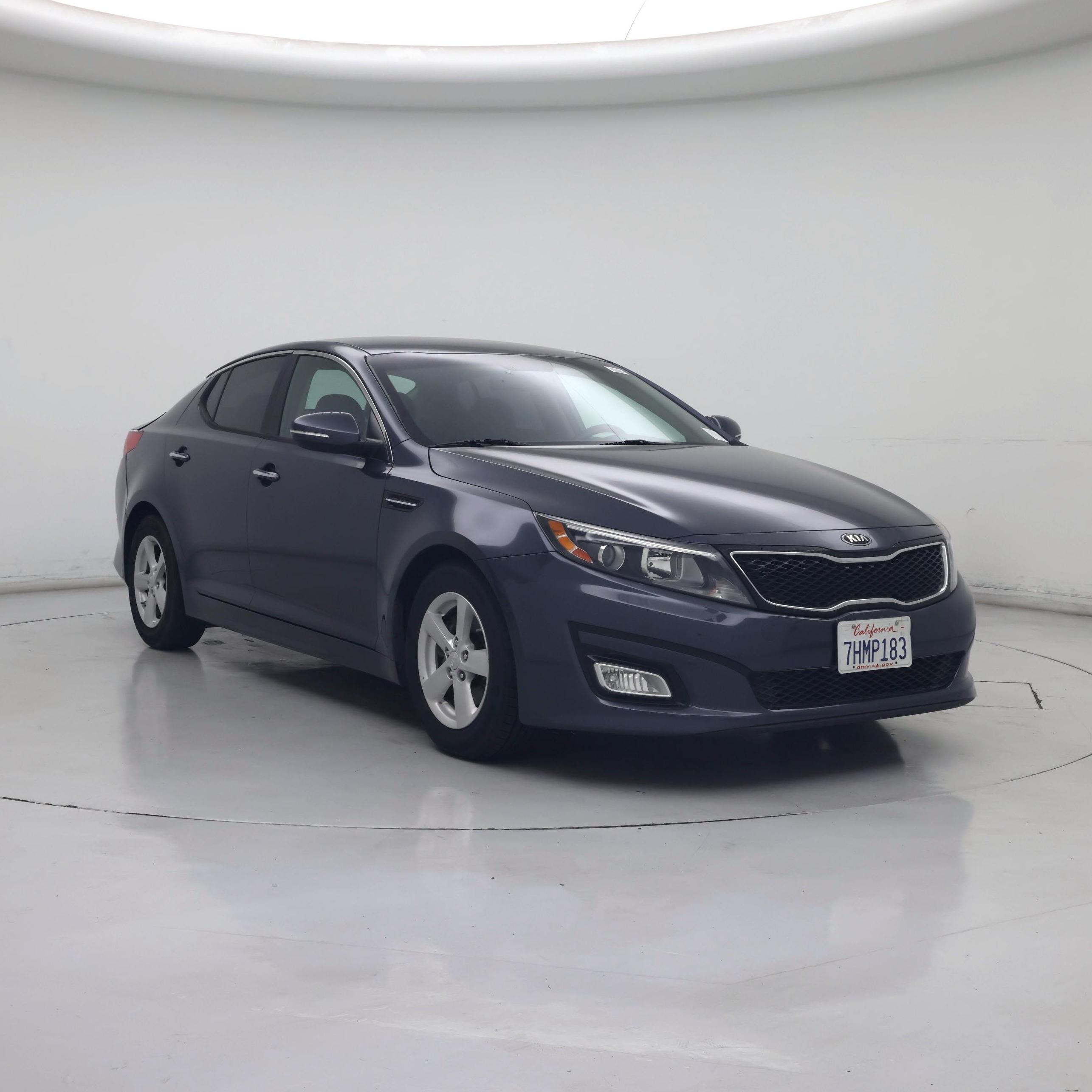 Blue 2015 Kia Optima Sedan Front-Wheel Drive Automatic