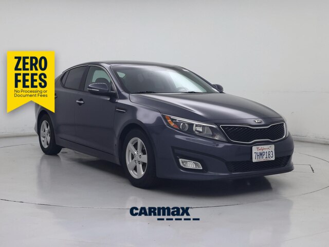 Blue 2015 Kia Optima Sedan Front-Wheel Drive Automatic