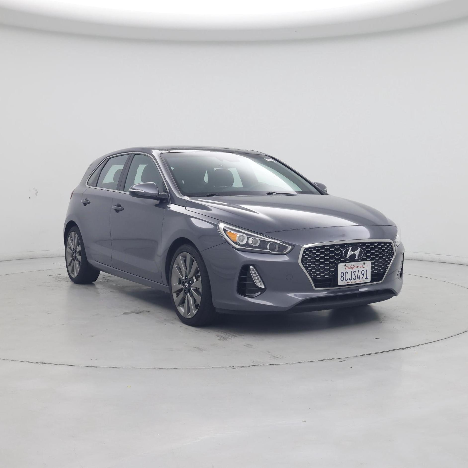 Gray 2018 Hyundai Elantra GT Hatchback Front-Wheel Drive Automatic