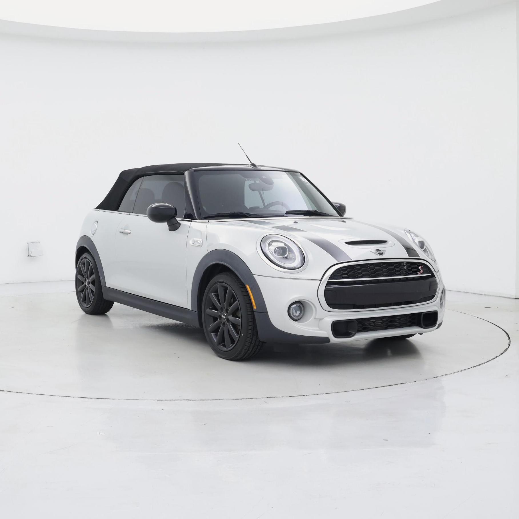 Gray 2021 MINI Cooper Convertible Front-Wheel Drive Automatic