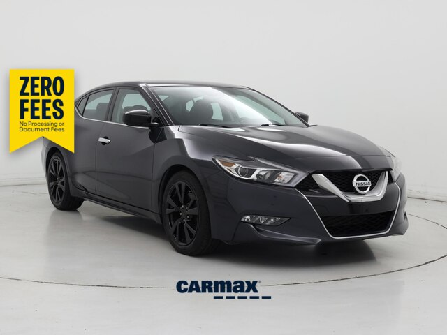 Blue 2017 Nissan Maxima Sedan Front-Wheel Drive Automatic