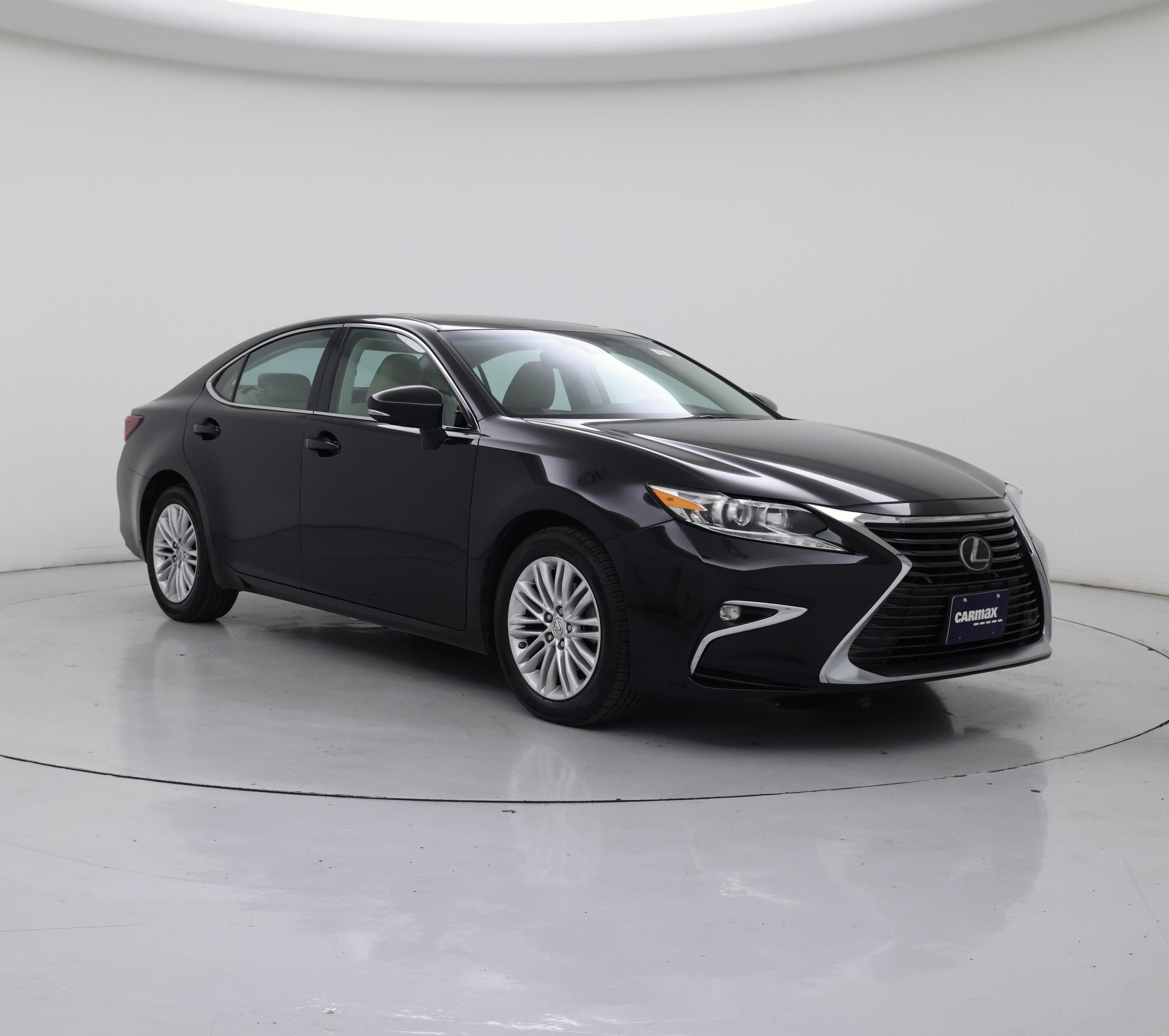 Black 2017 Lexus ES Sedan Front-Wheel Drive Automatic