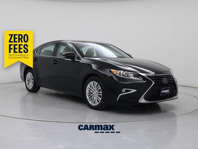 Black 2017 Lexus ES Sedan Front-Wheel Drive Automatic