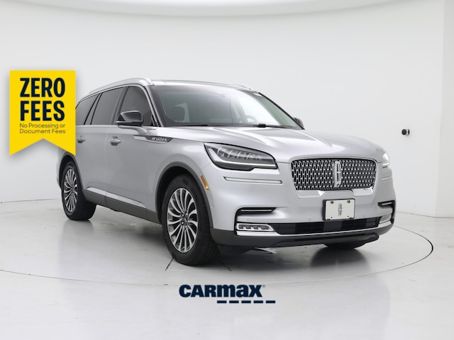 Gray 2020 Lincoln Aviator SUV / Crossover Rear-Wheel Drive Automatic