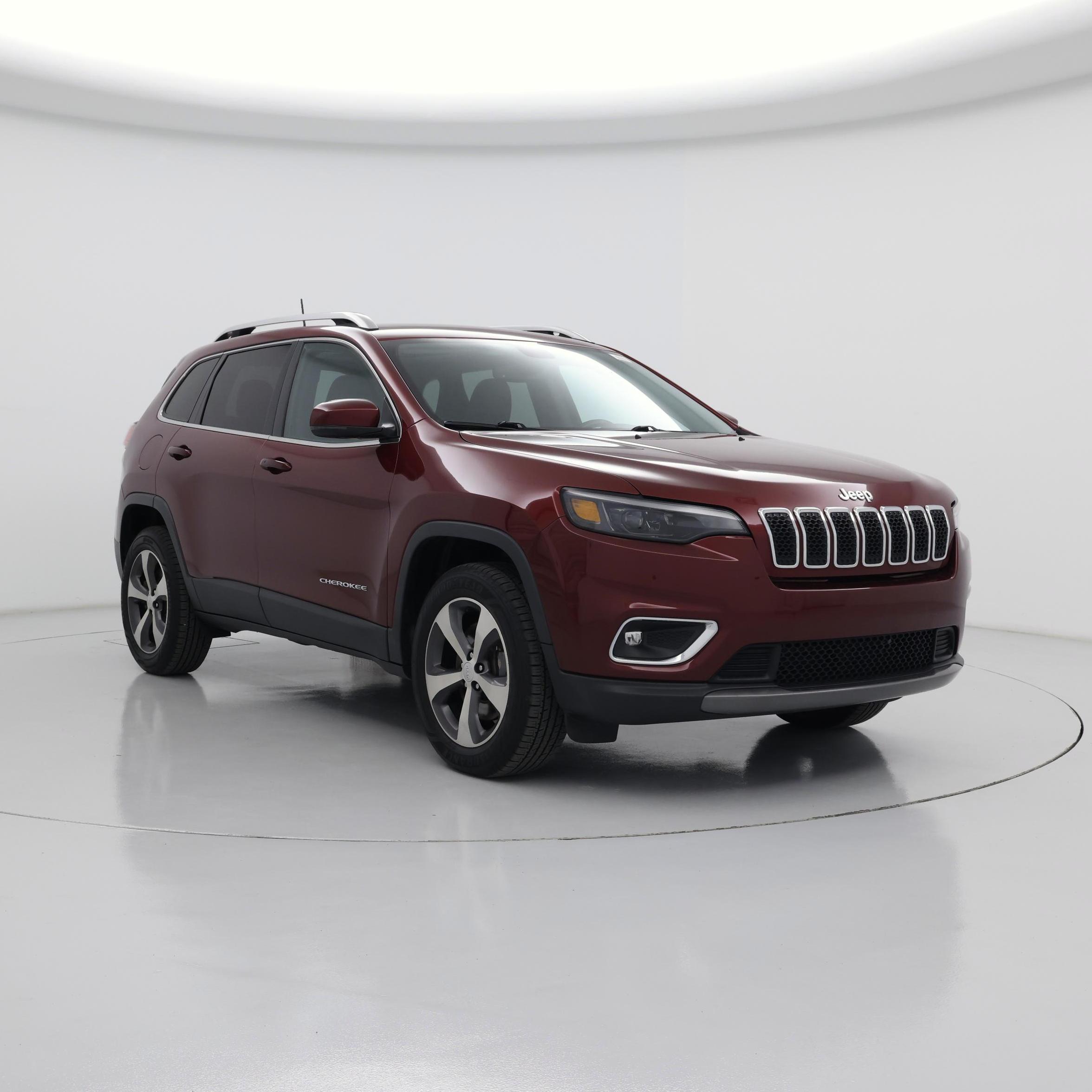 Red 2020 Jeep Cherokee SUV / Crossover Four-Wheel Drive Automatic