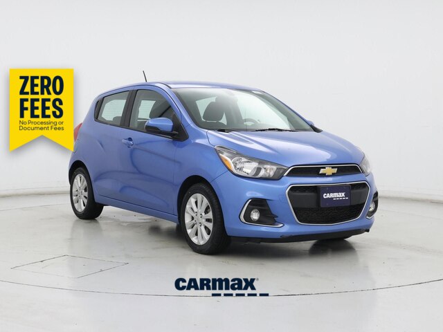 Blue 2018 Chevrolet Spark Hatchback Front-Wheel Drive Automatic