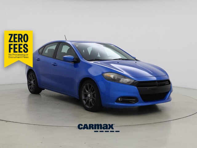 Blue 2016 Dodge Dart Sedan Front-Wheel Drive Automatic