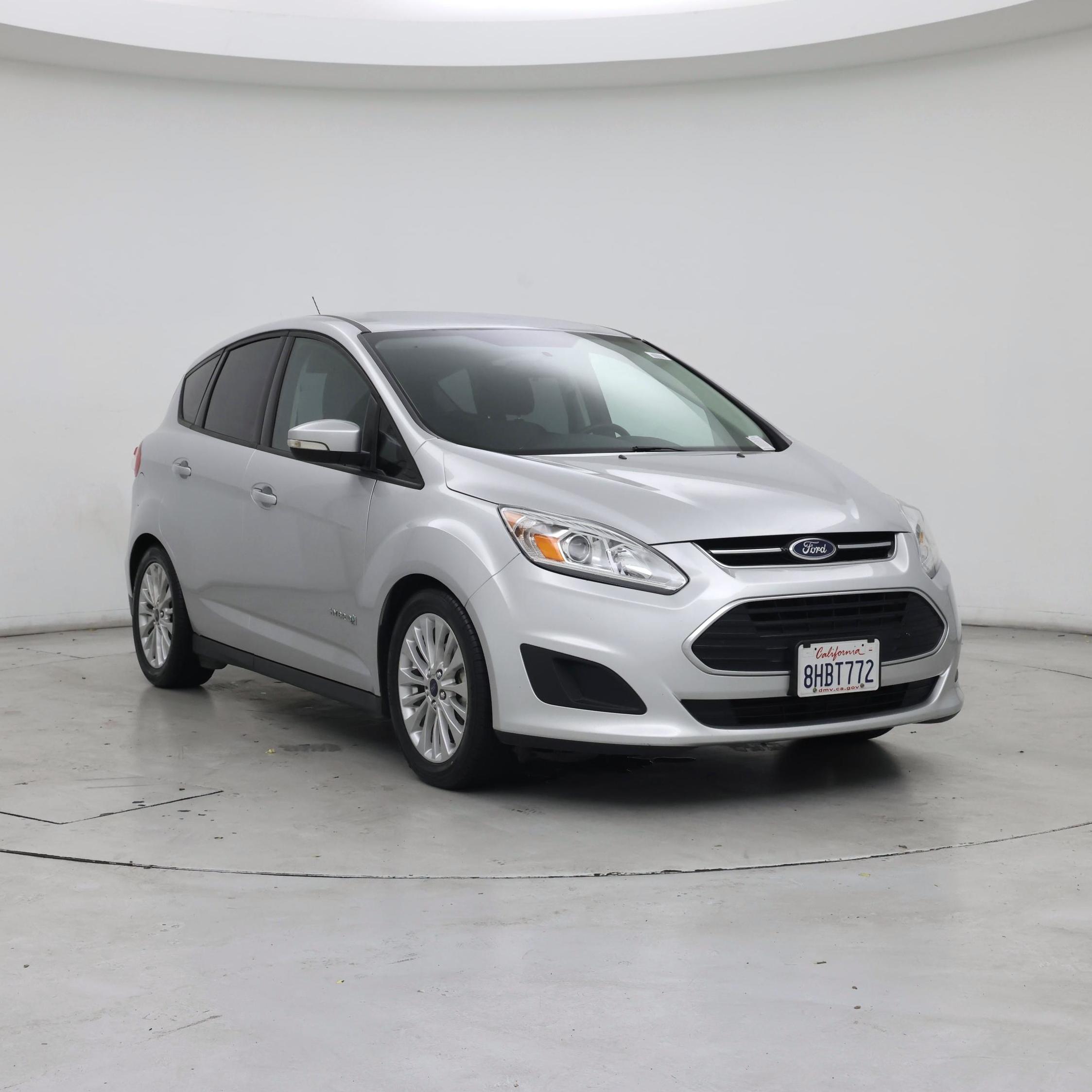 Silver 2017 Ford C-Max Hybrid Wagon Front-Wheel Drive Automatic