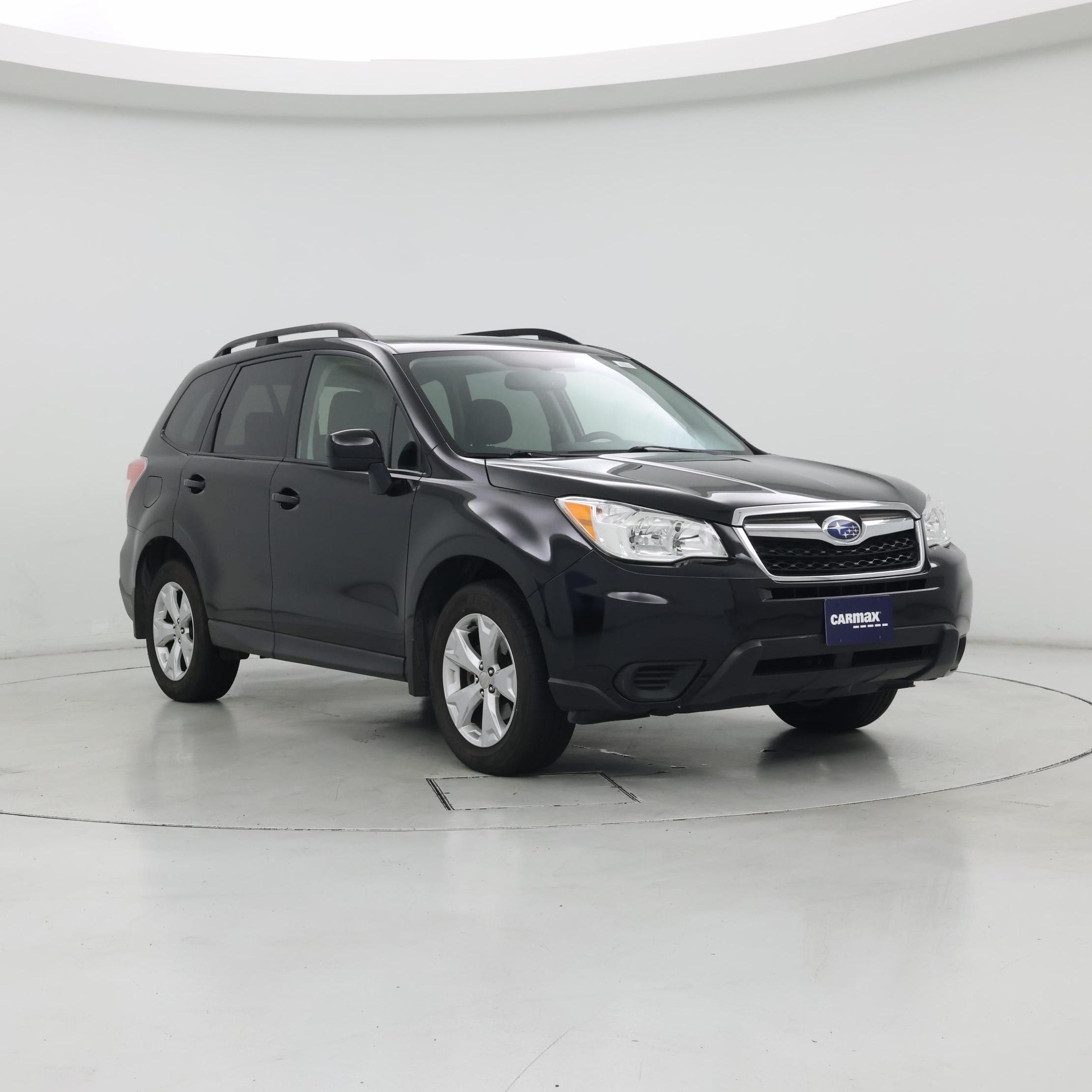 Black 2016 Subaru Forester SUV / Crossover All-Wheel Drive Automatic