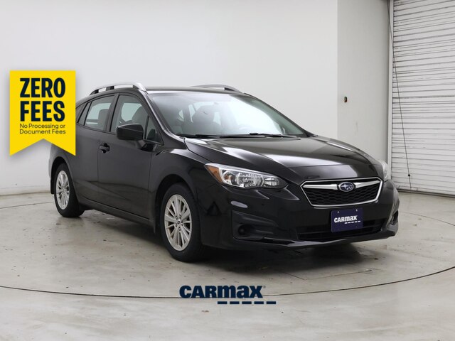 Black 2018 Subaru Impreza Hatchback All-Wheel Drive Automatic