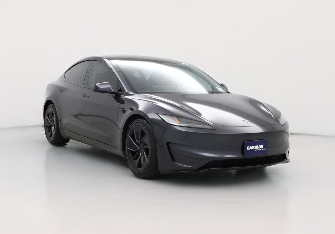 2024 Tesla Model 3 Performance in Gray — CarMax photo
