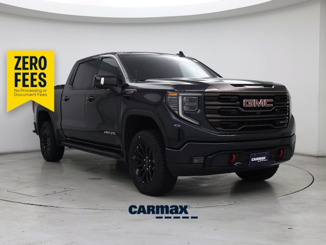 Blue 2022 GMC Sierra 1500 Pickup Truck Four-Wheel Drive Automatic